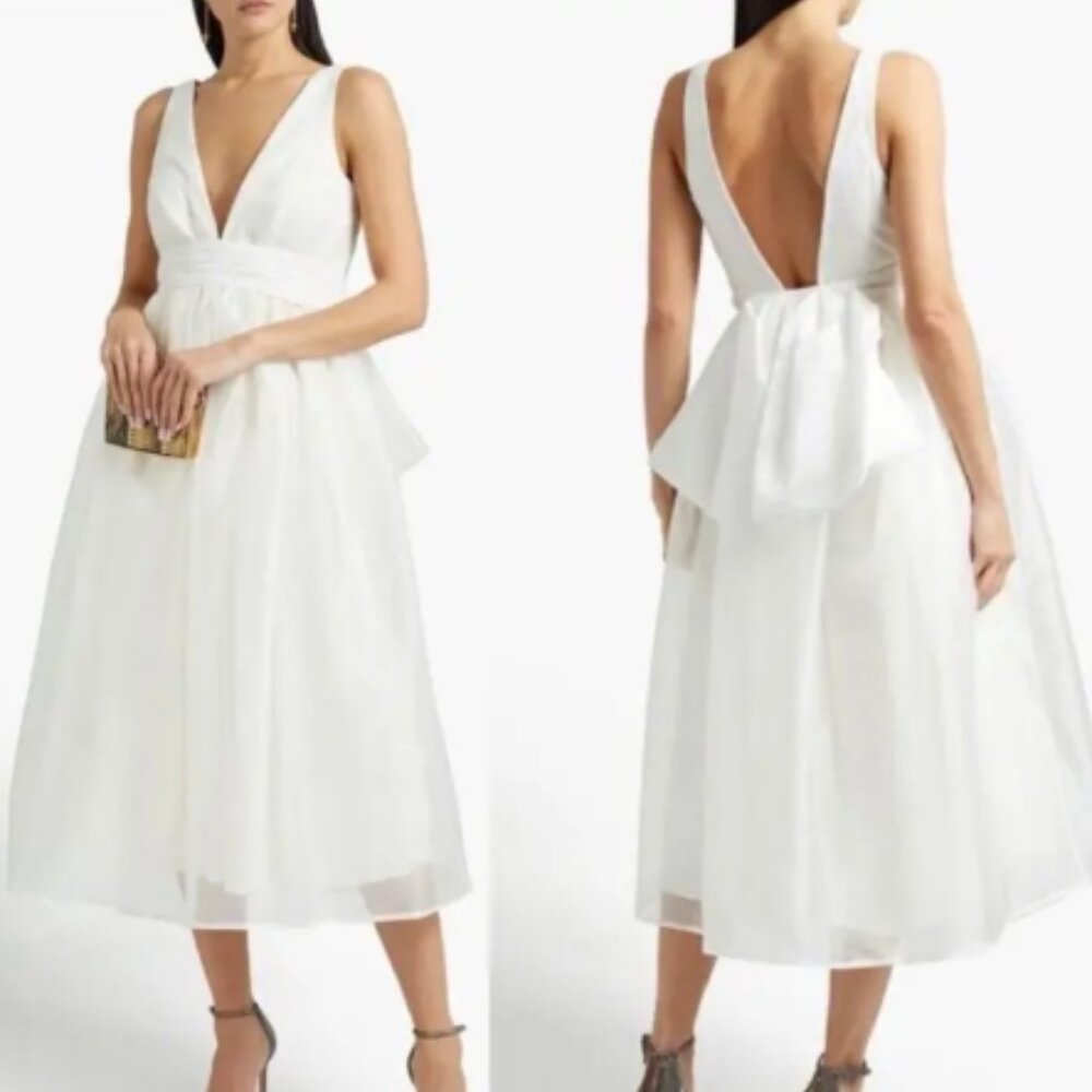 ECU! Sachin + Babi Ivory Tulle Dress Size 4
